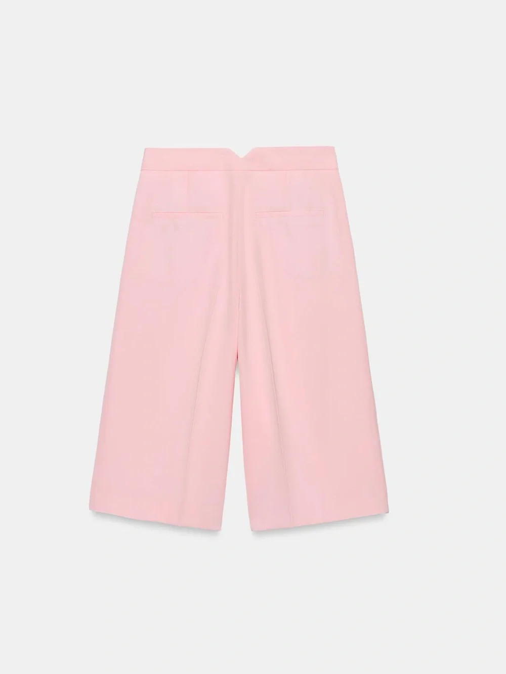 Zara 2 pieces set: Cropped Blazer w Shoulder Pads & Cross Front Pleated Shorts